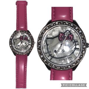 Hello Kitty watch, necklace & adjustable ring